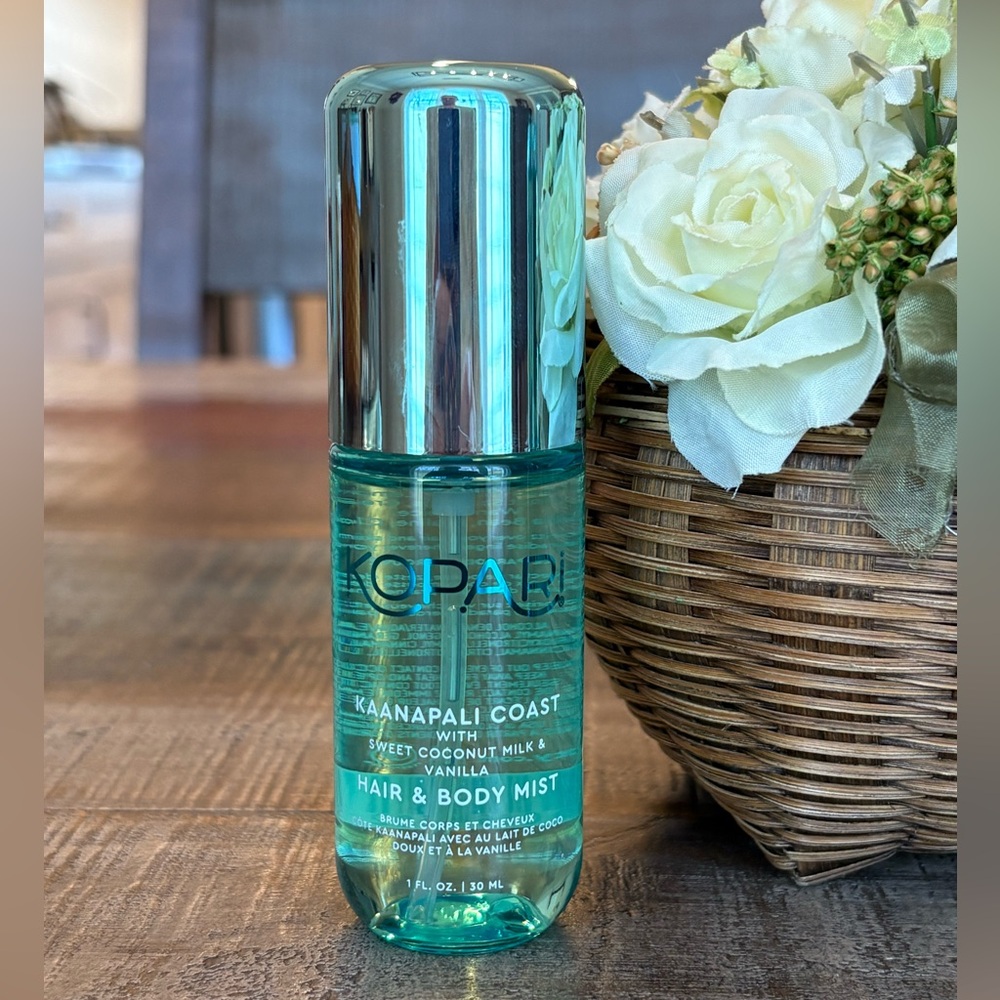 NEW Kopari KAANAPALI COAST Sweet Coconut 🥥 & Vanilla HAIR & BODY MIST Travel Sz!